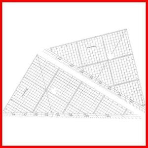 New ♭ ★ 24cm_ single item ★ Steadler triangular ruler formulation set for lays 24cm 966 24