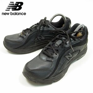 26cm equivalent to NEW BALANCE 846 New Balance WW846BK NB Sneakers Leather Casual Black Leather Sneakers/U5749