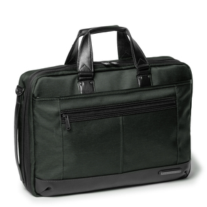 ☆ Khaki Business Bag 3WAY Large -capacity mail order men's backpack shoulder bag fashionable commuting school A4 tablet PC 13 inch black black