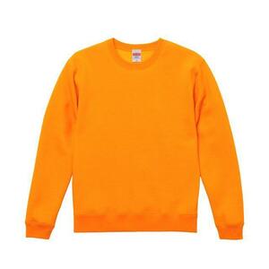 ☆ 064. Orange ☆ M size United Athlete trainer mail order sweat pullover back brushed men's ladies 10.0oz 10.0 ounce