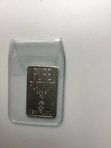 Ishifuku's Shirokane 5G coin bar (small ingot purity 99.95) 5g ☆ Put a plastic bag new article now can be up to 8 in a prompt decision now