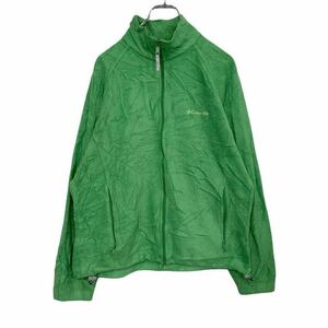 COLUMBIA Fleece Jacket Ladies L Green Colombia Outdoor U.S. Wholesale USA Purchase T21111-4801