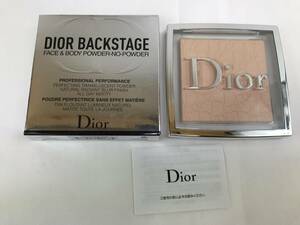 ☆ Dior Back Stage Face &amp; Body Powder 0N Neutral Unused # 164513-14 (23): 5