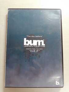 L62 DVD ★ Burn.japan TOUR 2009 Grand Final 1st Dart Dart discontinued