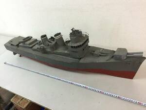 ★ Shippla model model model retro battleship warship special size Big details unknown work kit parts and other total length about 110cm!
