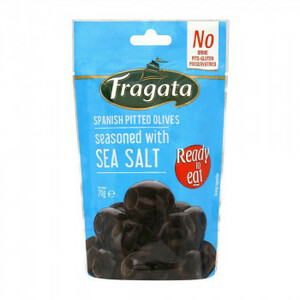 Fragata (Fragata) Black Olive Sea Salt 70g x 8 pieces