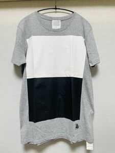 MyPanda My Panda T -shirt Shirt Short Sleeve T -shirt Gray Bicolor One Point Panda Short Sleeve