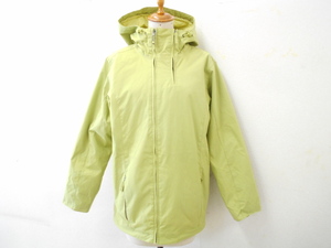 E284 ◆ Burton Snowboard Wear Jacket ◆ Burton S Size Light Green Color Nylon Material Powder Guard 2H