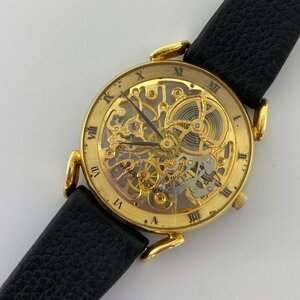[Used] Grace Fabrio K18 Skeleton hand -wound &lt;Watch Machine&gt; 750 Gold Watch Grace Fabliau