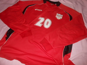 Gruja Morioka ASICS Keyer Shirt No. 20 Dry Long Sleeve Shirt Goalkeeper M ● N2