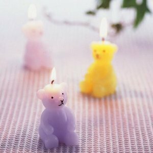 Candle bears 30 pieces Sales Sales Bulk Promotion of Promotion of Promotion Novelty Memorial Special Prize Special Price