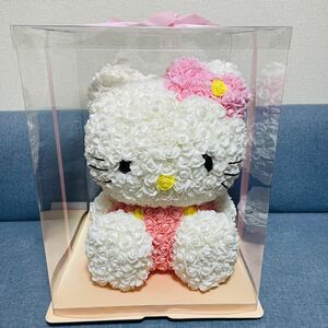 [Japan limited edition] Hello Kitty Preserved Flower Gift etc. Rose