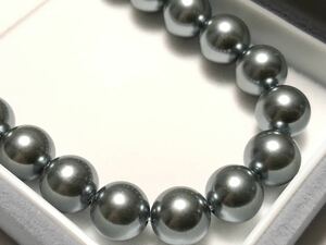 Fake Pearl (Silver) 44.0g 8mm Ball Necklace [Inspection/Pearl]