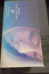 [Free Shipping] Mika Nakajima -The Document of a Star -SMEJ Associated Difficulty Rare Rare [VHS]
