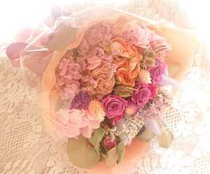 ☆ BOUQUET DE Minuit * Bouquet of rose * Feminine * Preserved flower * Dry Flower * Thank you SALE 1 ~ ☆