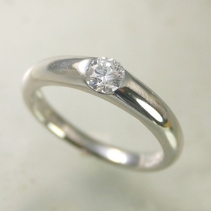 Engagement Ring Diamond 0.4 Carat Platinum Appraisal 0.427CT E Color VVS2 Class 3EX Cut H &amp; C CGL T0889-4268 HKER*0.4