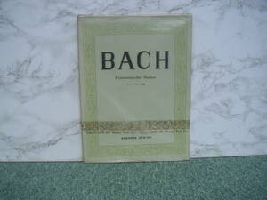 ∞ Bach France's Suite Music Score Publisher, unknown publication year, fixed price 200 yen ● Letter pack light 370 yen Limited ●