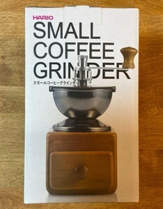 HARIO (Hario) Hand ground small coffee mill Coffee grinder New MM-2 brown unused
