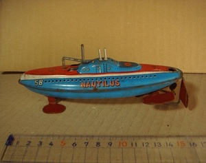 Failure/tin/submarine toy/Nautilus/junk