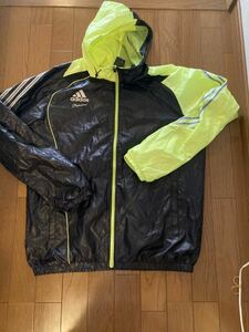 Those who are looking for. Adidas Professional Parker Windbreaker Rare Large Size L Adidas Proffessional Black Yellow