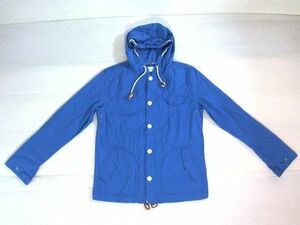 ● Brownie ★ Browny ★ Cotton Zip Up Parka Jacket M Blue Click Post possible