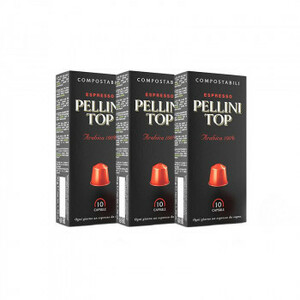 Pellini (Pelini) Espresso Capsule Top 3 Box Set
