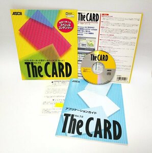 [Bundled OK] THE CARD Ver.7.0 / Card type database software / Windows / data management