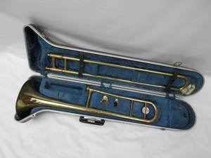 ■ Tentrombone Yamaha type unknown ■ Breakbean instrument junk goods Included №8159 ■