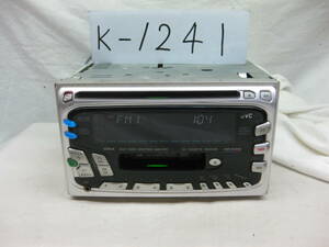 K-1241 JVC Victor KW-XC550 Front AUX 2D Size CD &amp; Cassette Deck failure