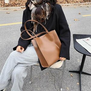 Casual large bag adult coordinates shoulder free coffee