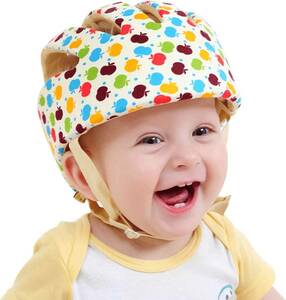 Apple -pattern baby head guard infant, baby helmet falling 100 % cotton 100 % size adjustable size can be adjusted and washed