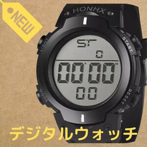 Waterproof digital watch multifunctional watch HONHX Waterproof function Stop Watch Running land sports movement