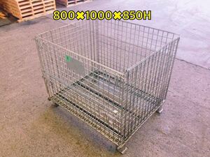 Bargain! Set of 10 mesh pallets ☆ Used Paletina 0180 Logistics transport transportation company launch convenient logistics consultant