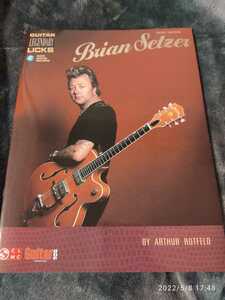 Brian Setzer Playing Guitar (TAB, Web Source) Stray Cats Free Shipping Imported Imported Score Easy Settlement