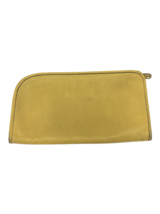Tramontano ◆ Clutch bag/leather/YLW/plain