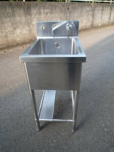 S180211L @ stainless steel 1 tank sink W430 × D600 × H850+BG150 ● K9