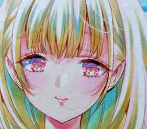[Original uniform girl] Colored paper Original hand -painted illustration girl girl girl girl girlfriend