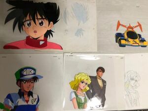 Neon Genesis GPX Cyber ​​Formula Cell Cell Painting 5 pieces 1 piece is in Image 2