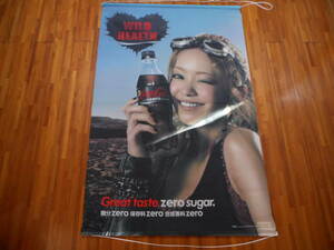 [Not for sale] Namie Amuro Coca -Cola Zero Tapestry
