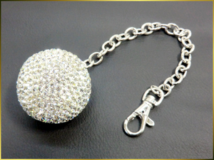 ◆ Back Charm Kirakiri Stone ◆ Pave Ball Otama ◆ Cute and gorgeous! ◆ Accessories