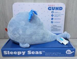 GUND Gand Sound &amp; Light Whale Electric Whale Baby Baby Sleep Unused