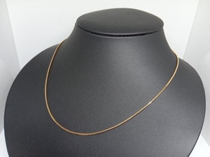 [K18] 39-42cm Veneto Ancheen Necklace Accessories Precious Metal