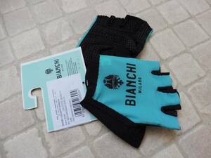 Bianchi Milano Divor Short Finger Glove Bianchi Milan Glove Celeste Celeste Blue XL