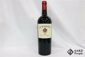 ■ Attention! Chateau La Mondot 2001 750ml 13.5 % France Bordeaux Red