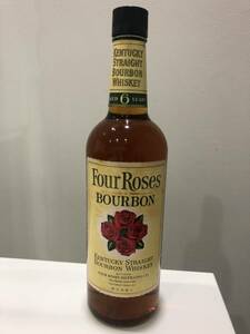 (Sun) Fore Roses Four Roses 6 years Bourbon Whiskey Kentucky Whiskey 750ml 43 degrees Unopened