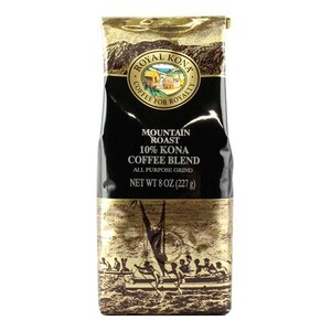 Royal Coffee Mountain Rost 227g (8oz) / Royal Kona Coffee / Coffee beans (beans ground) / Hawaii Coffee /