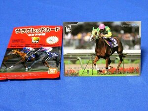 Thoroughbred Card 99 Second half of the second half of the silver foil card treka Silence Suzuka M17