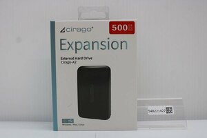 [New] CIRAGO CIRAGO 500GB EXPANSION EXTERNAL HARD DRIVE CIRAGO-A2 External portable HDD [548221427]