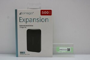 [New] CIRAGO CIRAGO 500GB EXPANSION EXTERNAL HARD DRIVE CIRAGO-A2 External portable HDD [548221414]