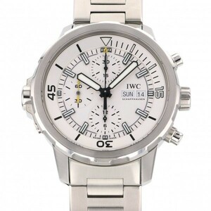 IWC Aqua Timer Chronograph IW376802 Silver Dial Used Watch Men's